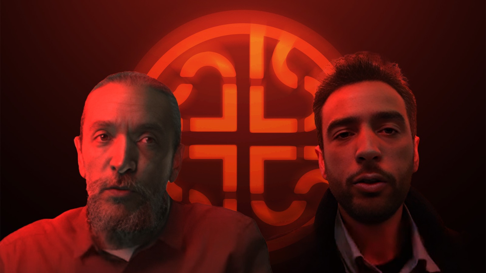 Luiz Gonzaga de Carvalho Neto, o Gugu, e Tales de Carvalho, filhos do escritor Olavo de Carvalho