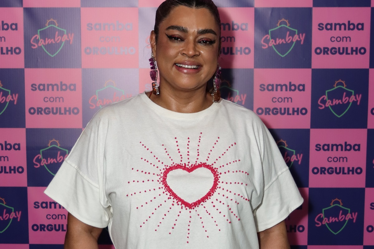 Preta Gil participa da roda de samba do grupo Sambay, no Circo Voador - Metrópoles