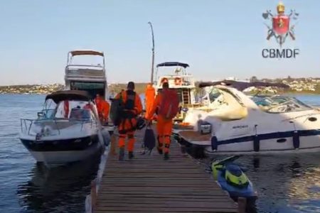 CBMDF salva homem em parada cardíaca no Lago Paranoá