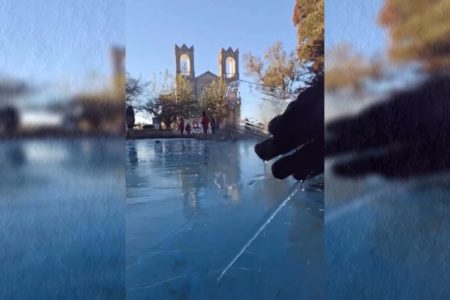 Frio em São Joaquim, cidade de Santa Catarina que atingiu temperaturas negativas
