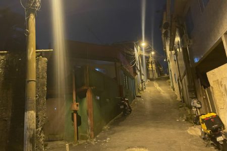 Morro do São Bento, em Santos