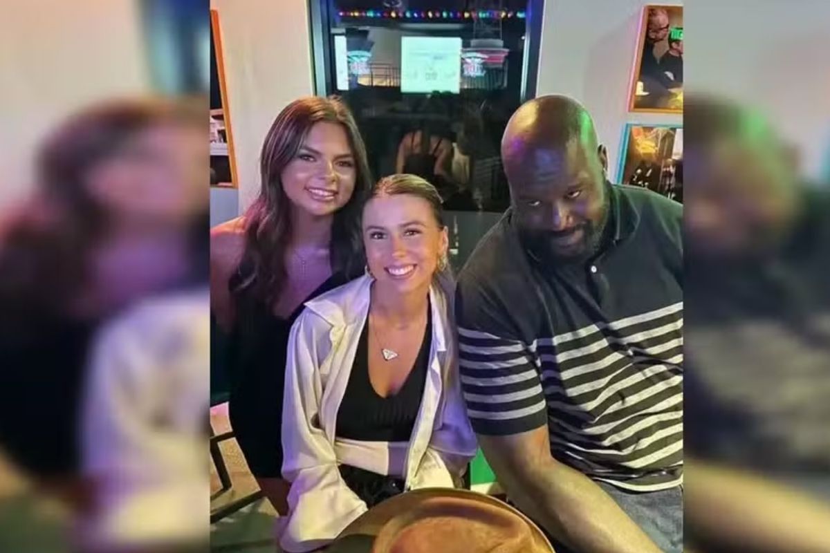 Hailey Welch, a garota "Hawk Tuah", com Shaquille O'Neall