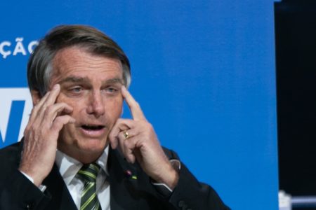 Foto colorida do presidente Jair Messias Bolsonaro - Metrópoles