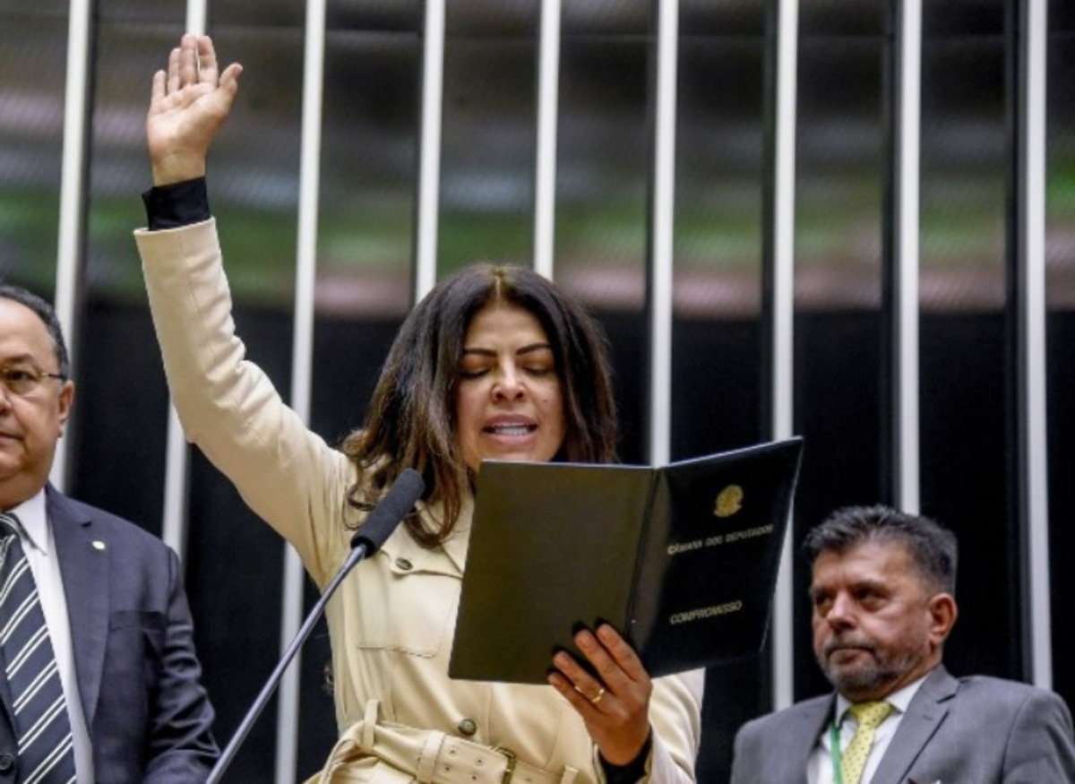 A deputada religiosa Antônia Lúcia
