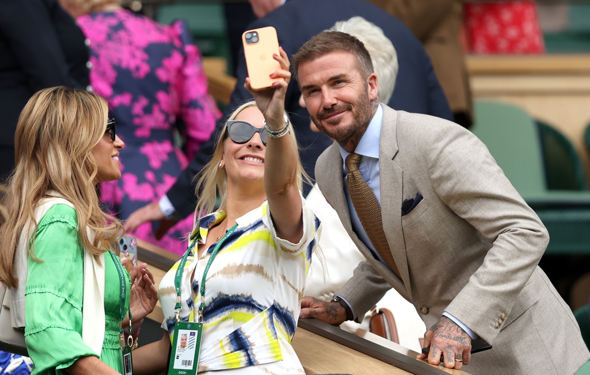Celebridades na torcida dos jogos de Wimbledon de 2024