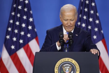 Imagem colorida mostra Joe Biden presidente dos Estados Unidos EUA - Metrópoles