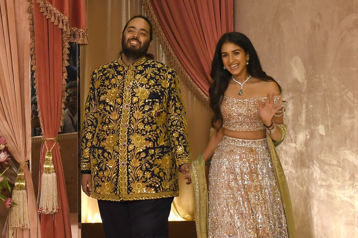 Radhika Merchant e Anant Ambani