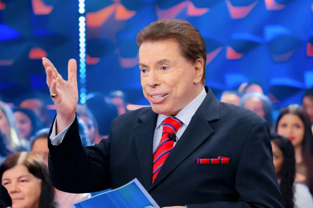 Apresentador Silvio Santos