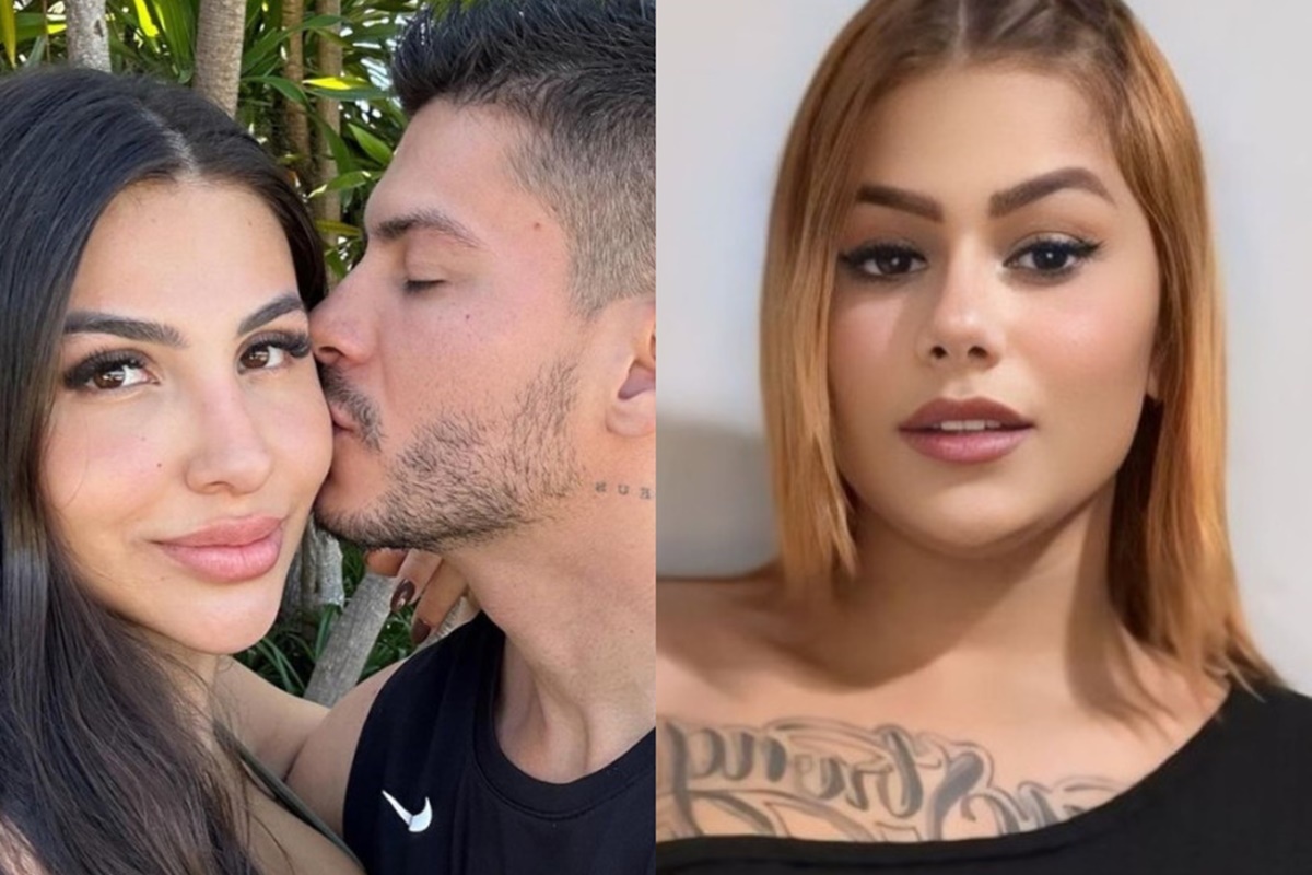 Montagem feita com fotos de Jheny Santucci, Arthur Aguiar e Yasmin Lisboa retiradas das redes sociais - Metrópoles