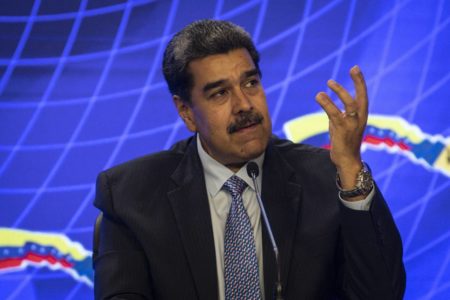Imagem colorida mostra o presidente da Venezuela, Nicolás Maduro - Metrópoles
