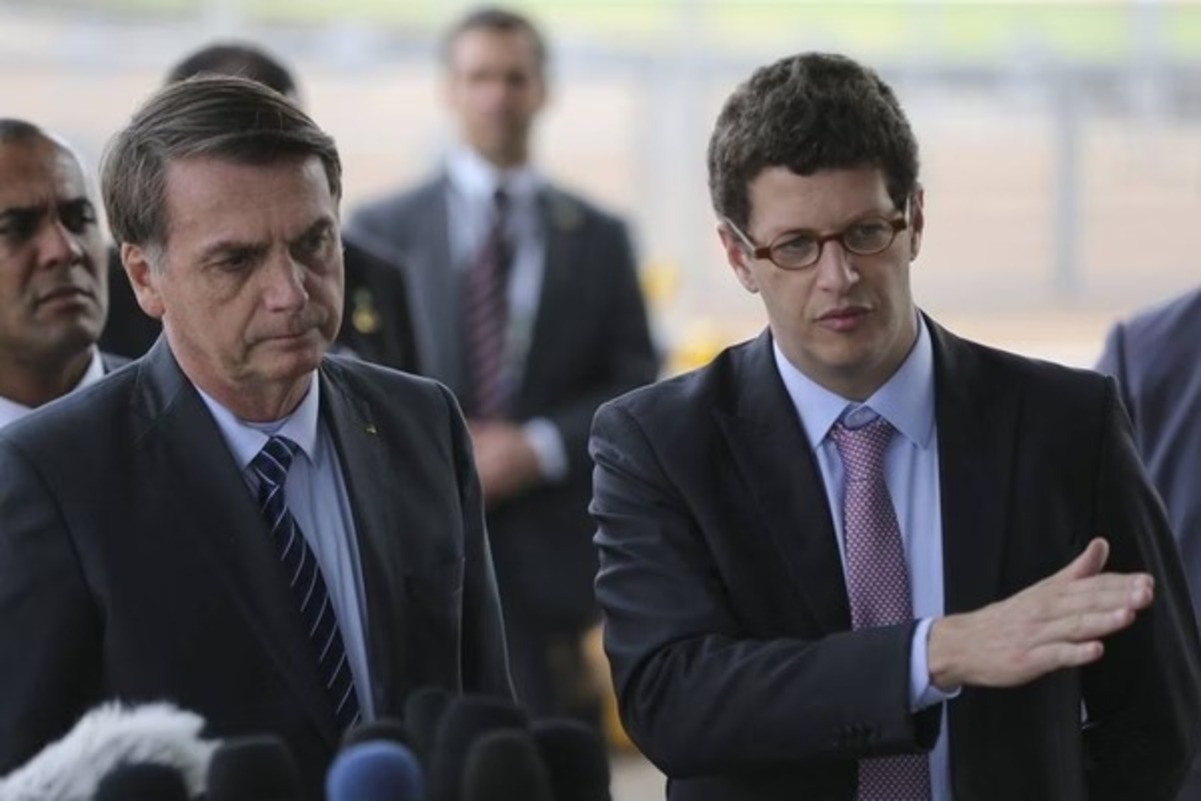 Jair Bolsonaro e Ricardo Salles