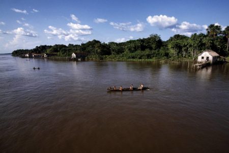 Imagem colorida de Santarém La Niña