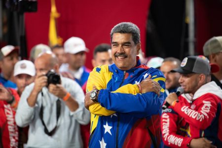 Imagem colorida mostra o presidente da Venezuela, Nicolás Maduro - Metrópoles