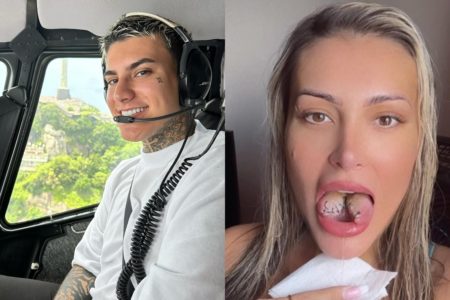 Foto colorida de Arthur Urach e Andressa Urach - Metrópoles
