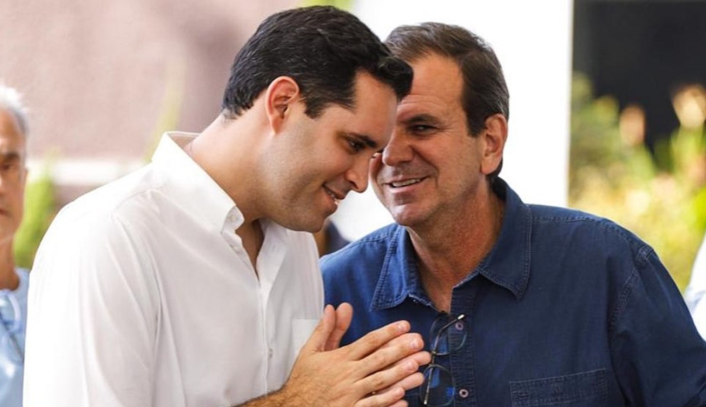 Eduardo Paes e Eduardo Cavaliere