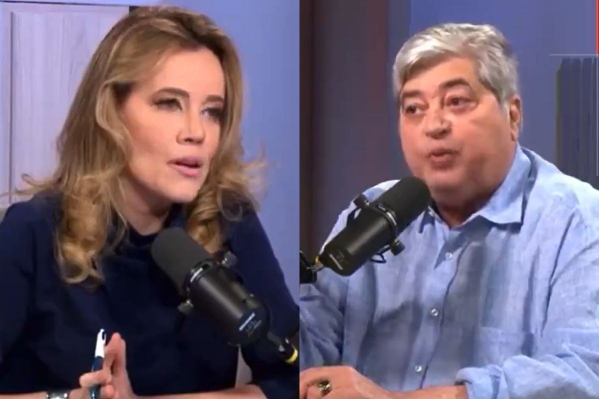 Montagem colorida e Natuza Nery e Datena - Metrópoles