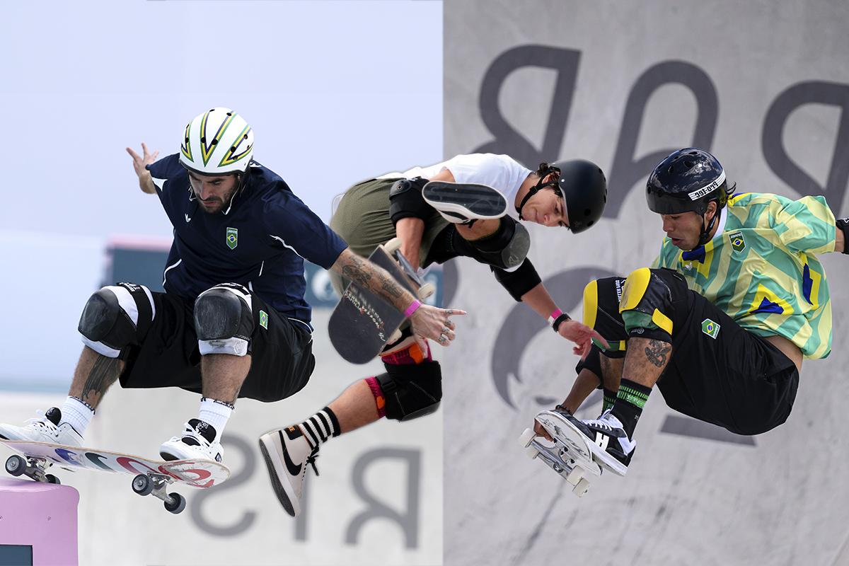 Pedro Barros, Akio e Cini avançam para a final do skate park masculino