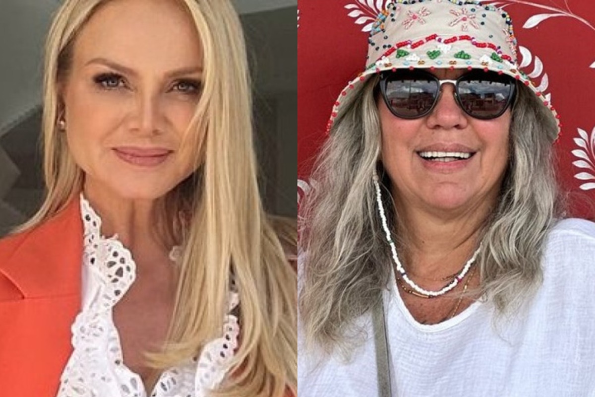 Montagem feita a partir de fotos das redes sociais de Eliana e Astrid Fontenelle - Metrópoles