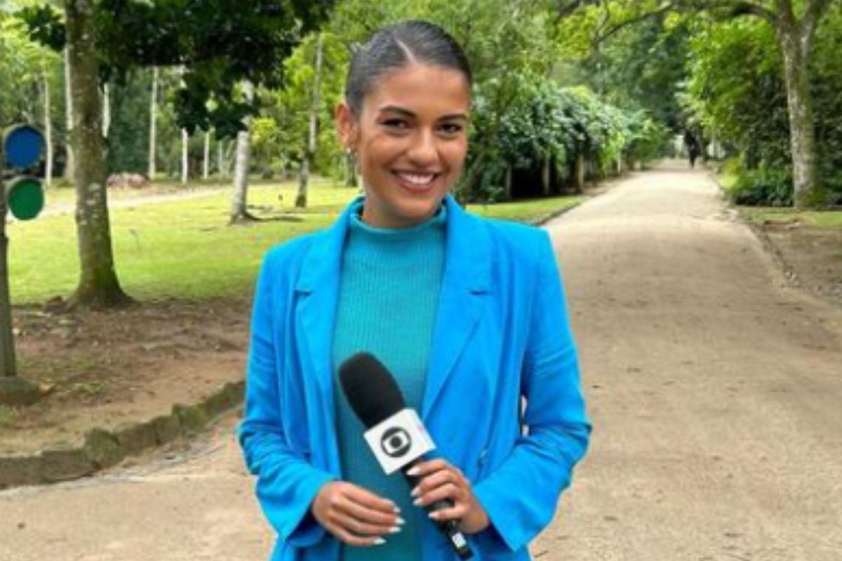 Victória Henrique, repórter da TV Globo