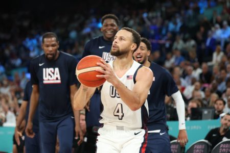 Imagem colorida de Stephen Curry