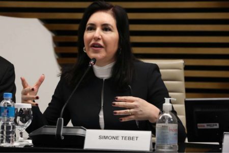Simone Tebet, ministra do Planejamento e Orçamento