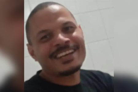 Denner Wesley Batista dos Santos, 35 anos, era esquizofrênico e foi morto pela PM durante um surto - Metrópoles