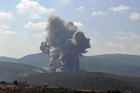 Foto colorida dos ataques de Israel no Líbano após bombardeio do Hezbollah - Metrópoles