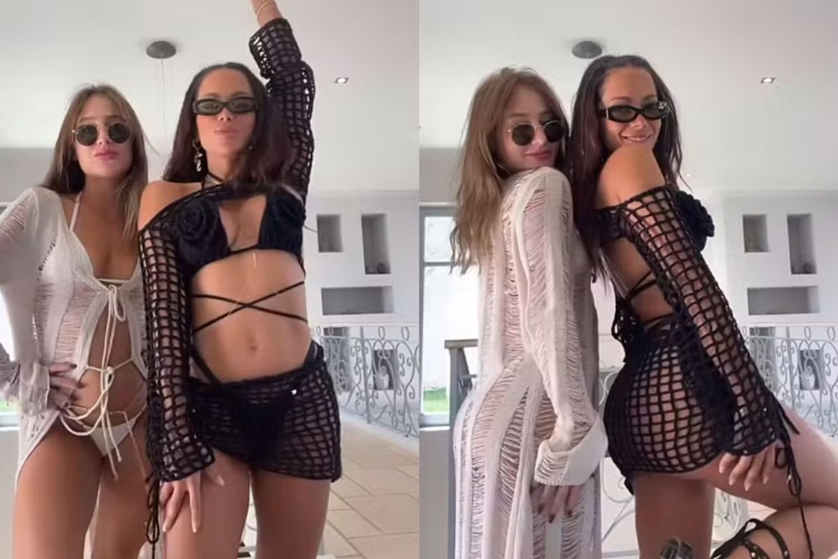 Foto colorida de Anitta e Bruna Griphao - Metrópoles