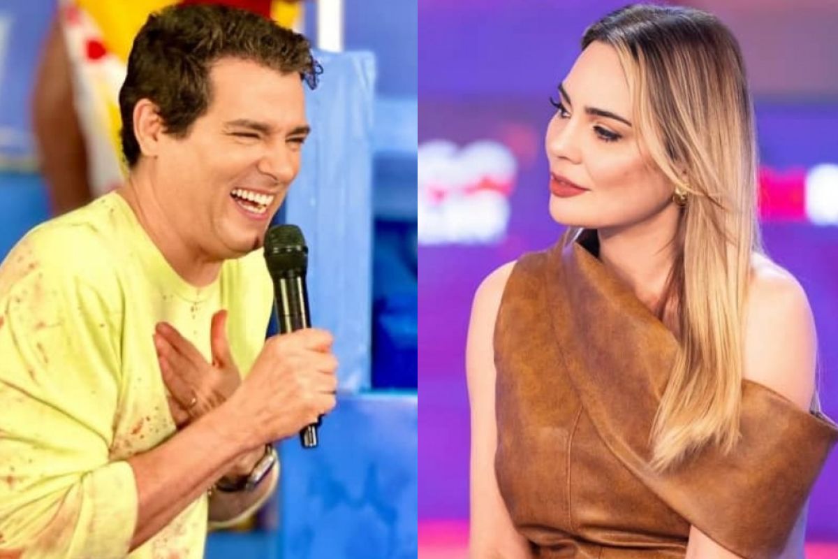 Montagem de Rachel Sheherazade e Celso Portiolli