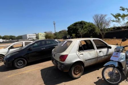imagem colorida veiculos apreendidos goias