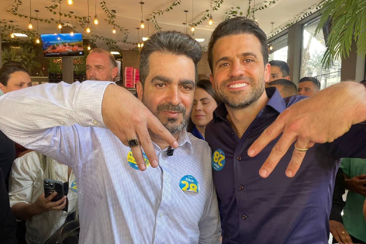 Avalanche e Pablo Marçal em foto- Metrópoles