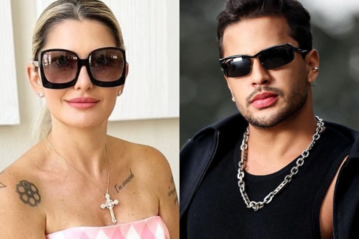 Montagem feita a partir de fotos das redes sociais de Antonia Fontenelle e Lucas Guimarães - Metrópoles
