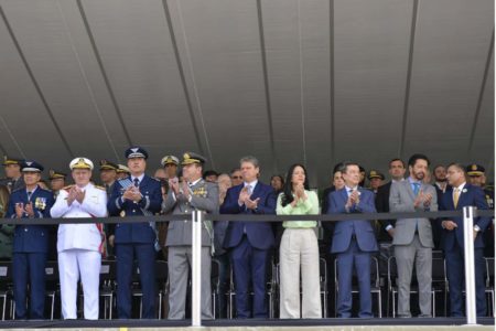 Desfile cívico-militar de 7 de setembro no Sambódromo do Anhembi,