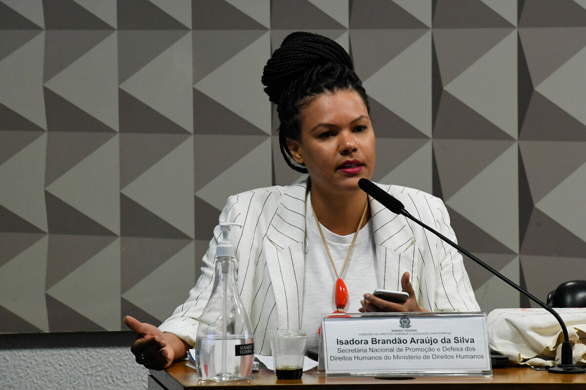 Isadora Brandão, ex-secretária nacional de Promoção e Defesa dos Direitos Humanos