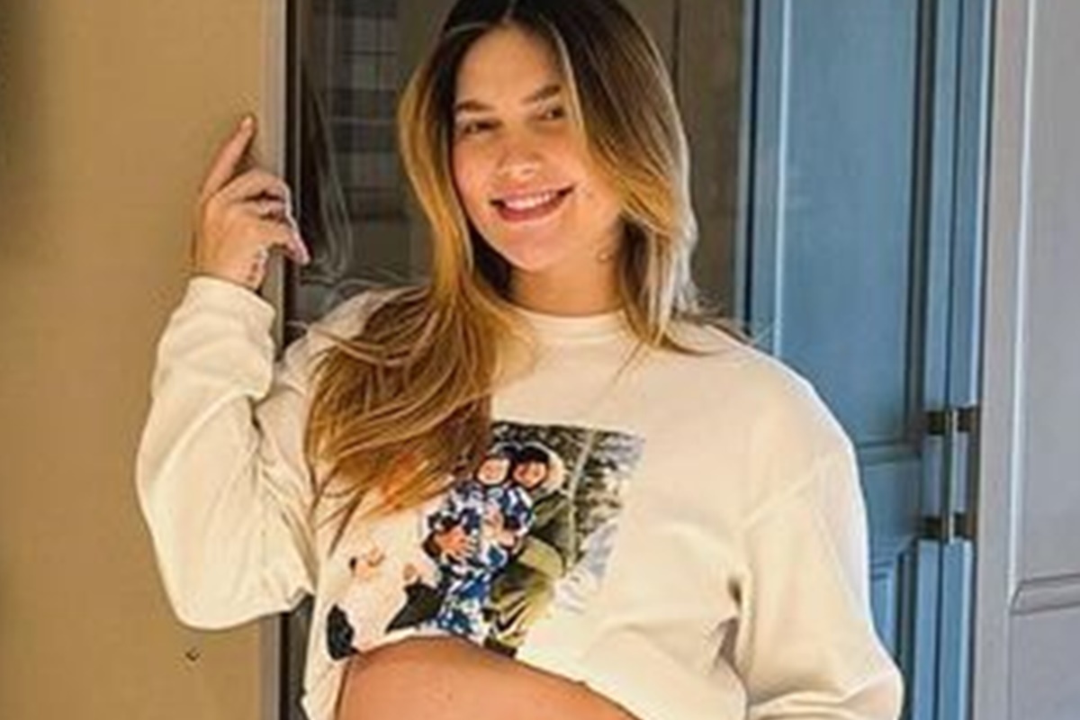 Virginia Fonseca posa no quarto do filho, José Leonardo, pouco antes do seu nascimento - Metrópoles
