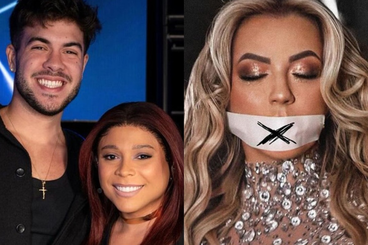 Montagem feita a partir de fotos de Blogueirinha, Álvaro e Deolane - Metrópoles