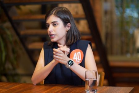 Tabata Amaral em entrevista ao Metrópoles
