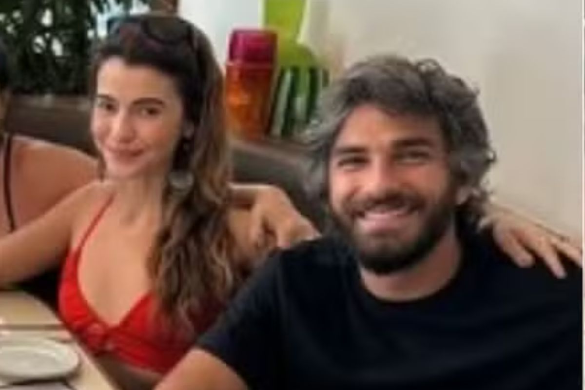 Foto colorida de Hugo Moura e Maria Clara senra - Metrópoles