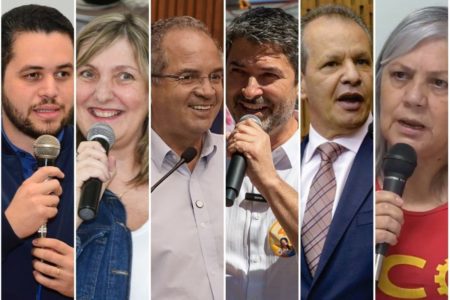 Candidatos à prefeitura de Santo André
