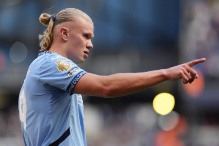 Foto colorida Haaland, Manchester City - Metrópoles
