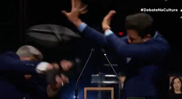 Candidato Marçal Datena debate