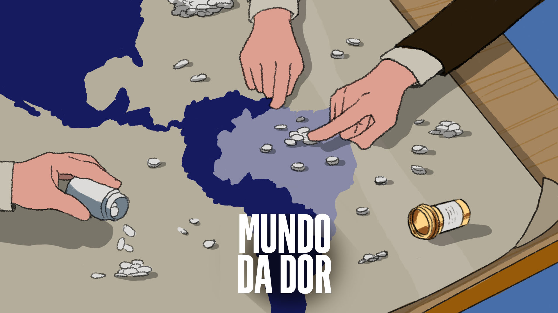 Mundo da dor: a crise dos opióides