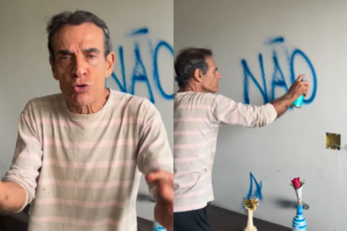 Montagem colorida de Mário Gomes - Metrópoles