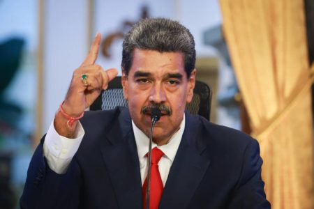 Imagem colorida mostra Nicolás Maduro - Metrópoles
