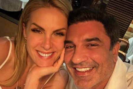 Foto colorida de Ana Hickmann e Edu Guedes - Metrópoles
