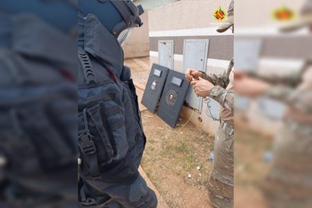 Foto colorida de operação petardo