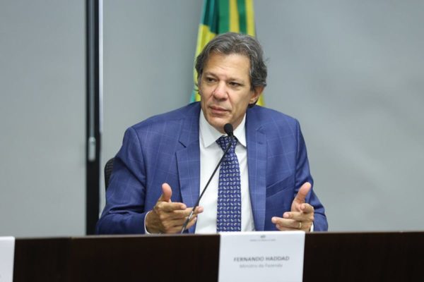 Imagem colorida de ministro da Fazenda, Fernando Haddad - Metrópoles