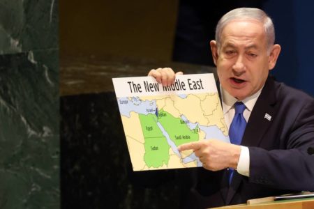 Imagem colorida mostra o primeiro-ministro de Israel, Benjamin Netanyahu - Metrópoles