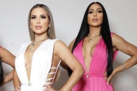 Deolane Bezerra com a irmã, Dayanne