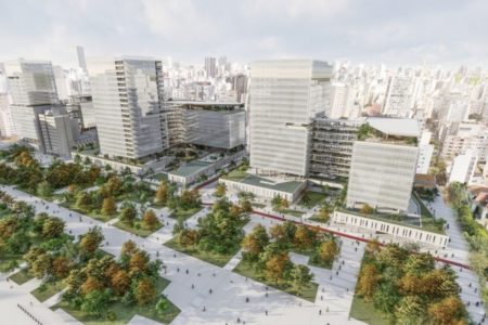 Projeto do novo centro administrativo no centro de SP